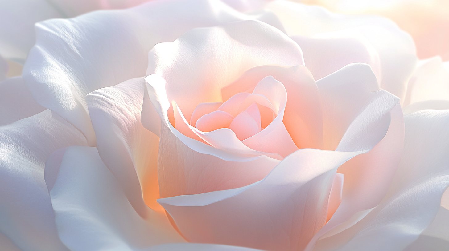 やわらかなバラの花びら